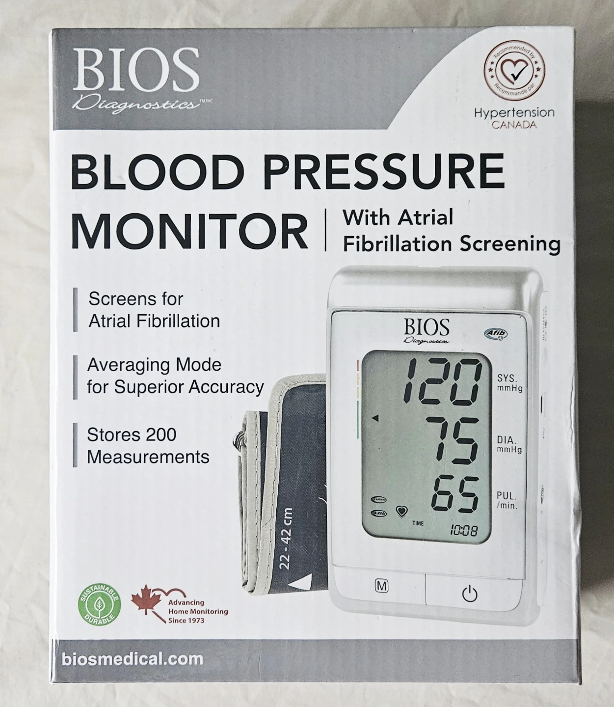 BIOS Diagnostics Blood Pressure Monitor ✨️