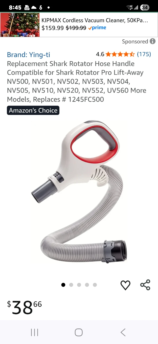 Ying-ti Shark Rotator Hose Handle