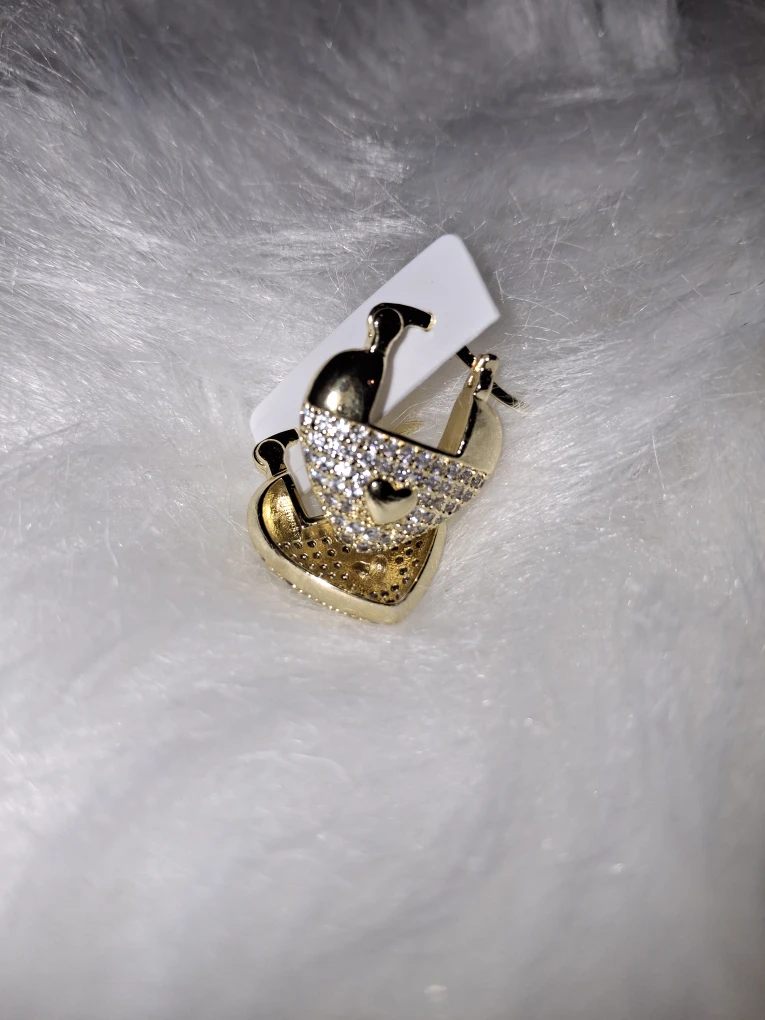 Gold Hoop Earrings - photo 2