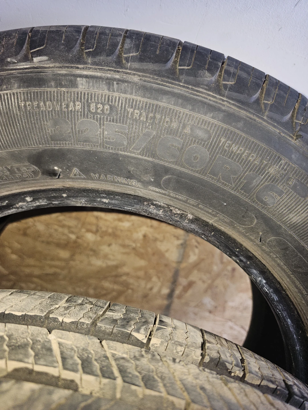 225/60/R16 mechelin defender all season tires full set