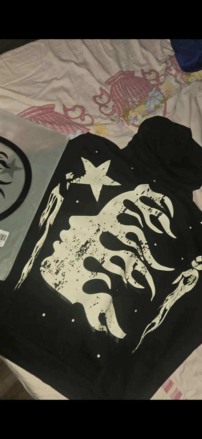 Hellstar Black Hoodie - Size M - photo 3