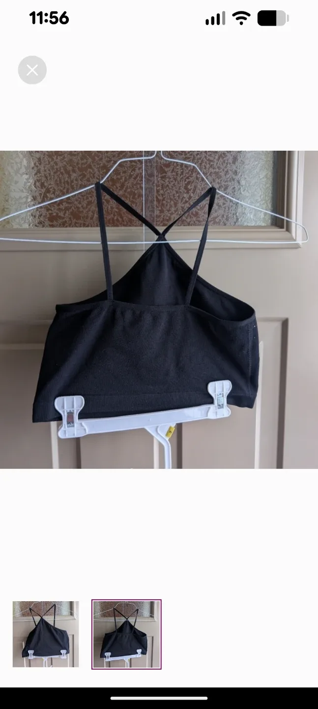 Womens sz sm crop top image indicator(2)