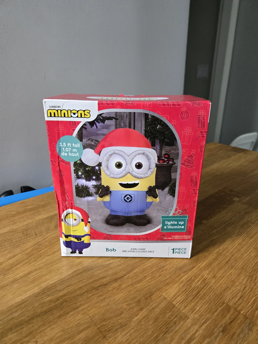 Brand new inflatable christmas decoration despicable me minions