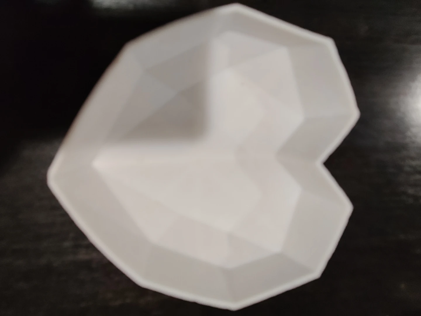 White Heart-Shaped Silicone Mold - photo 2