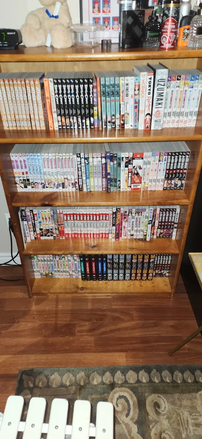 Assorted Manga books