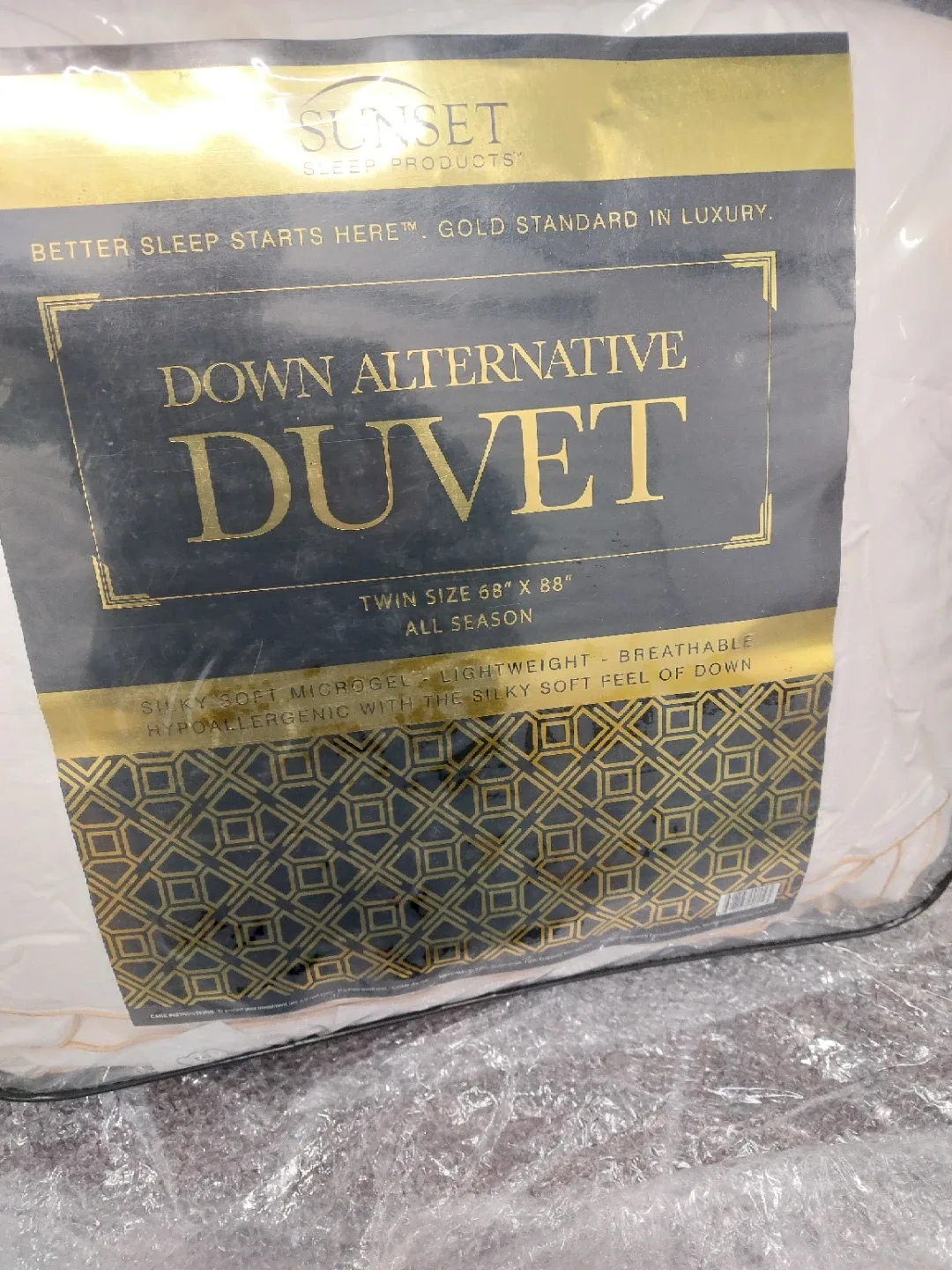 Sunset Sleep Products Down Alternative Duvet - Twin image indicator(2)