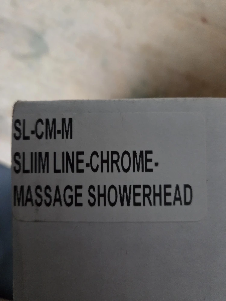 Sprite SL-CM-M Slim Line Shower Filter With Massage Head, Chrome - photo 2