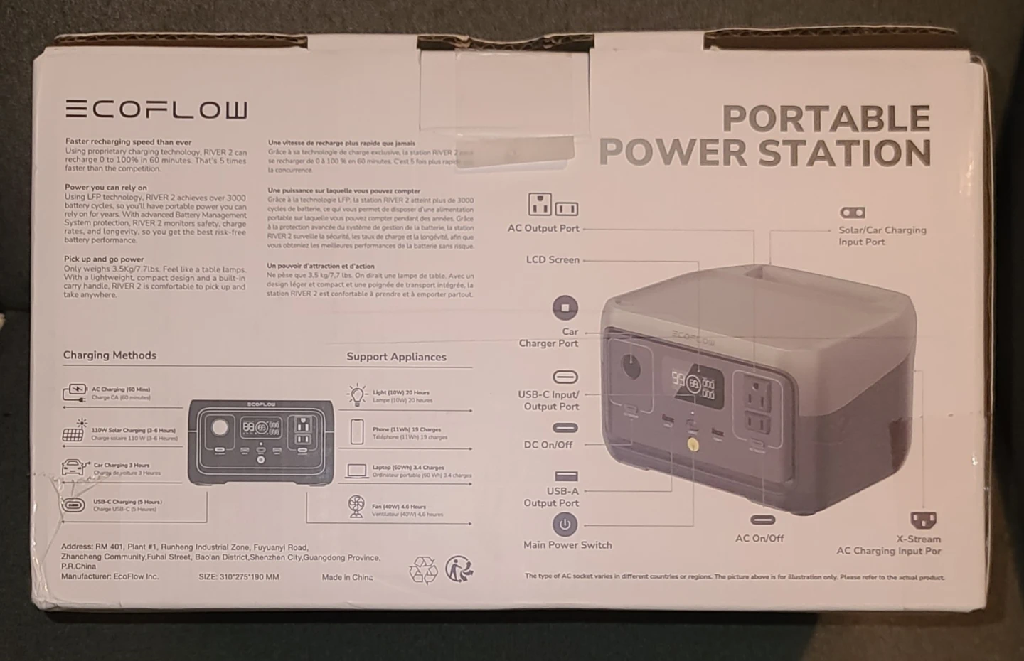 EcoFlow River 2 Portable Power Station - New in Box! - photo 2