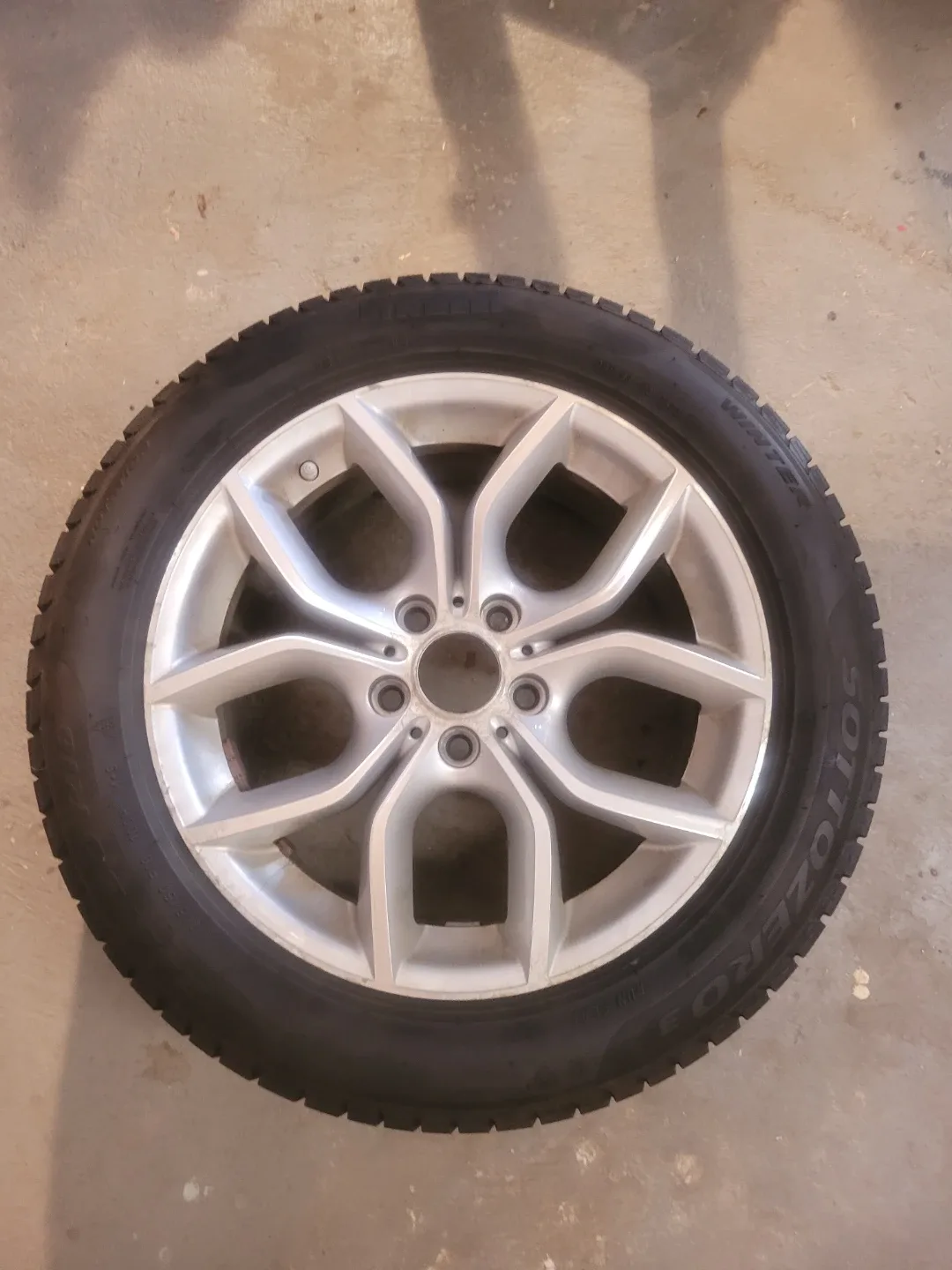 Pirelli Sottozero Winter Tire on Alloy Wheel