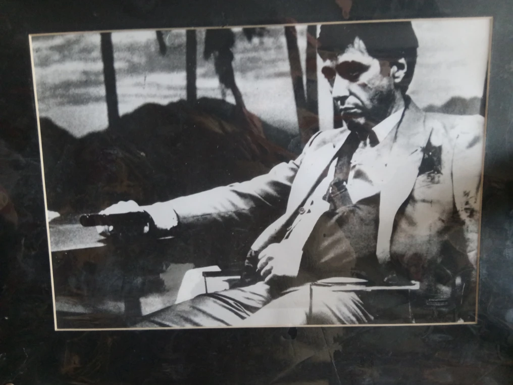 The godfather, good fellas, Scarface prints
