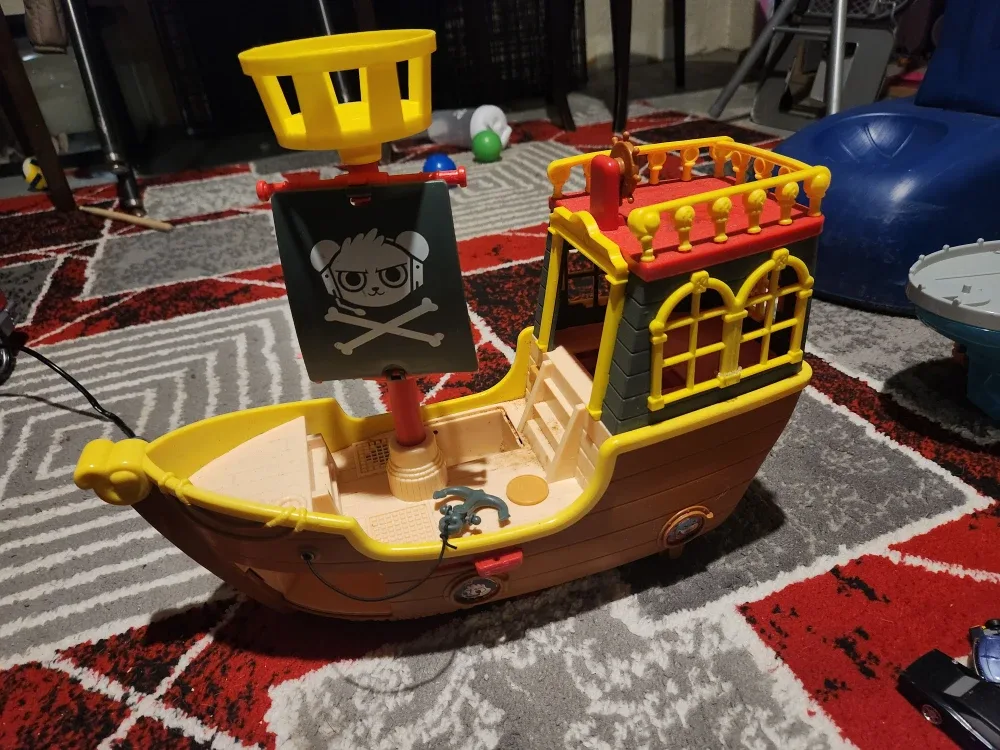 Ryan's World Pirate Ship Toy