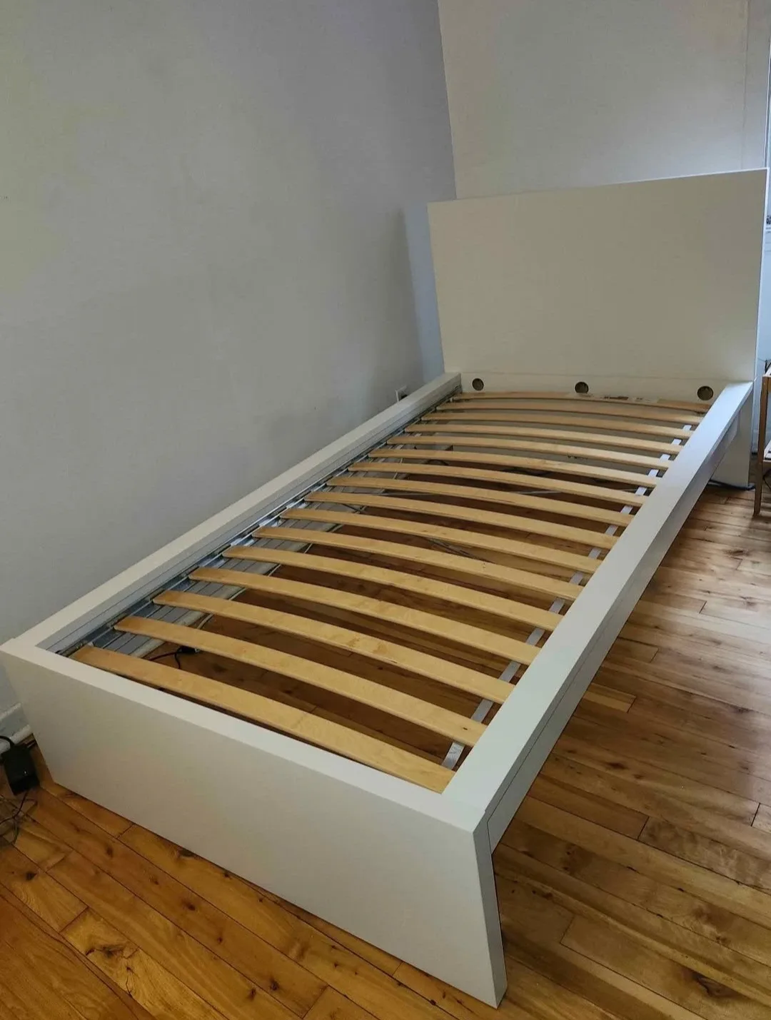 IKEA Single Bed Frame - White