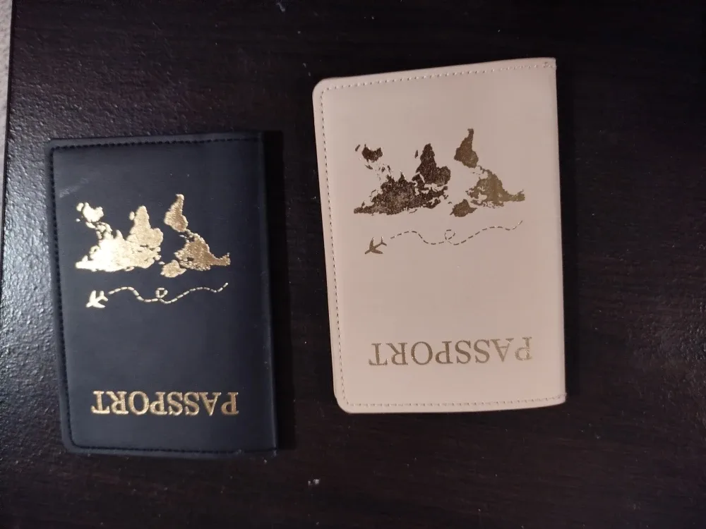 Passport Holders - Black & Beige