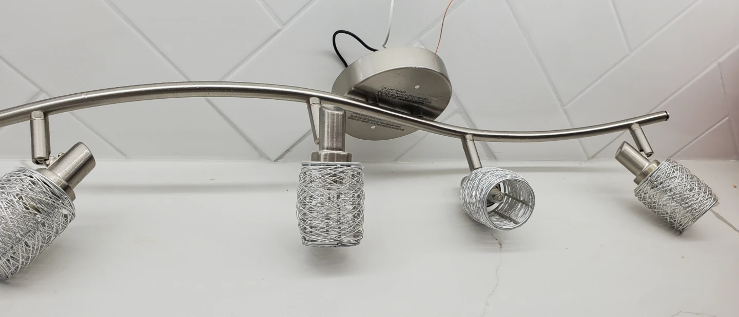 Brushed Nickel Ceiling Light
