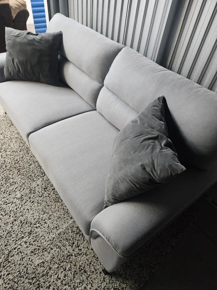 Grey Sofa - Like New Condition image indicator(3)