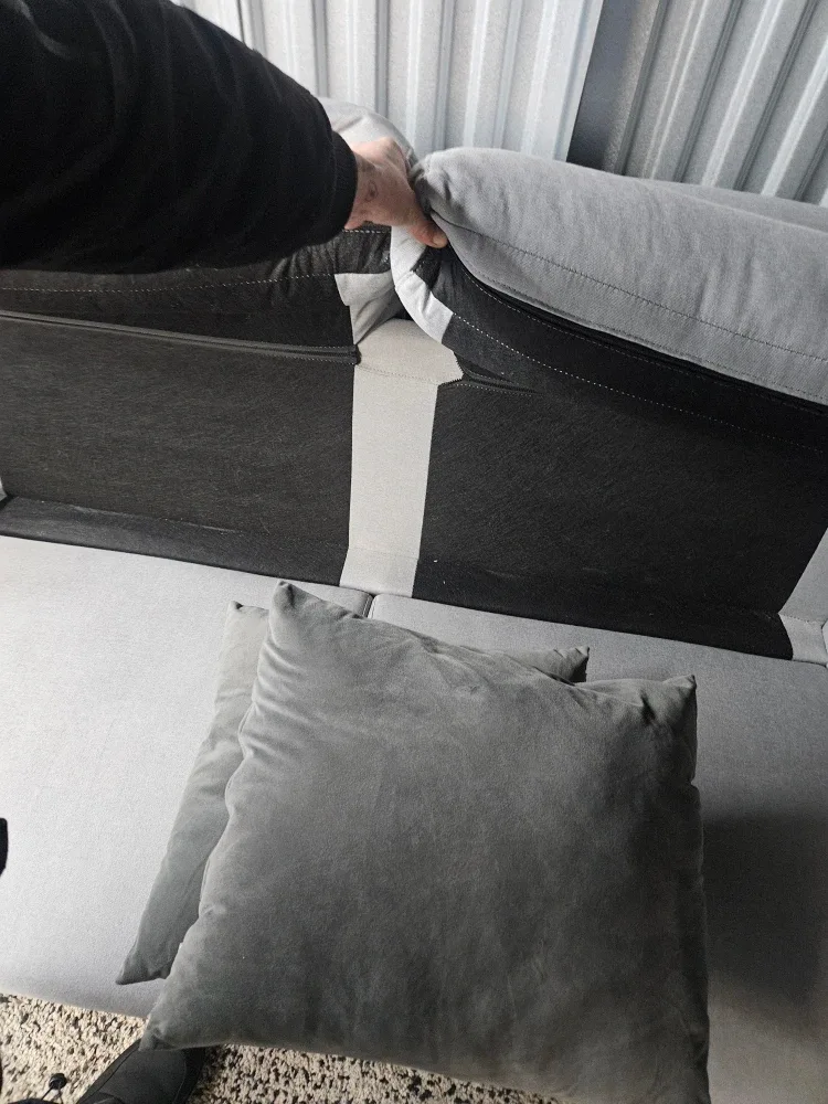 Grey Sofa - Like New Condition image indicator(8)