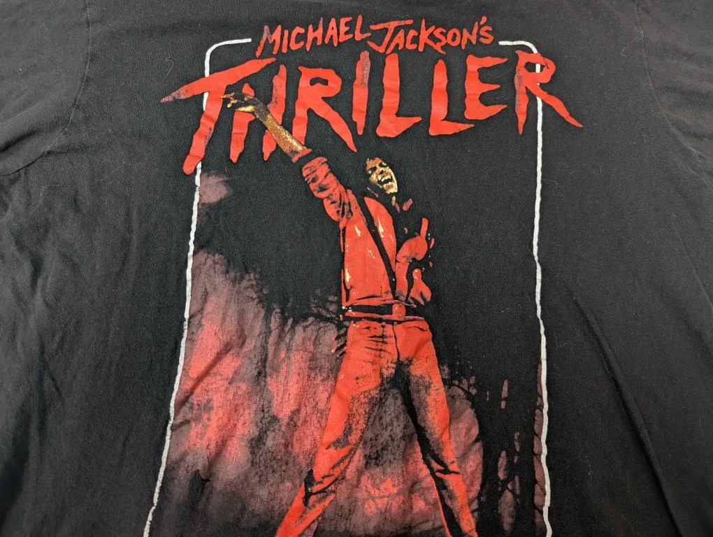 Michael Jackson Thriller T-Shirt - Size L image indicator(3)