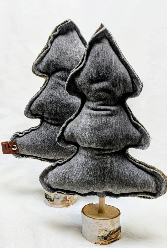 Decorative Fabric Christmas Trees image indicator(2)