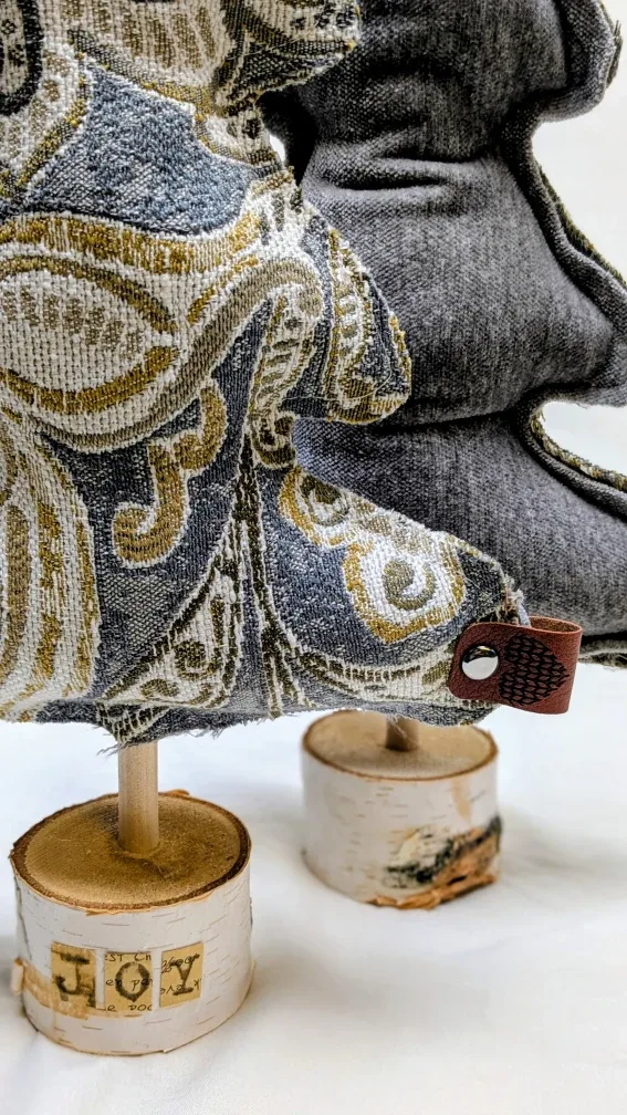 Decorative Fabric Christmas Trees image indicator(3)