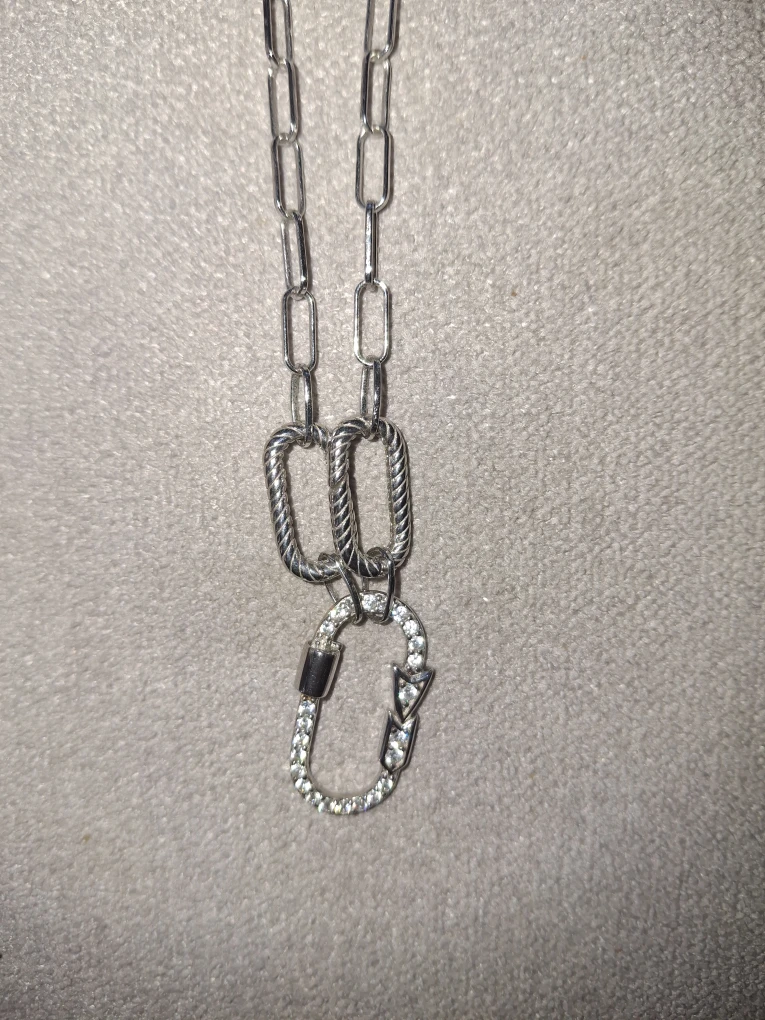 Lock Pendant Necklace ( choose the color) sold separately - photo 3