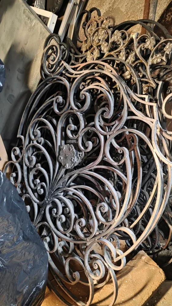 Vintage Decorative Metal Scrollwork