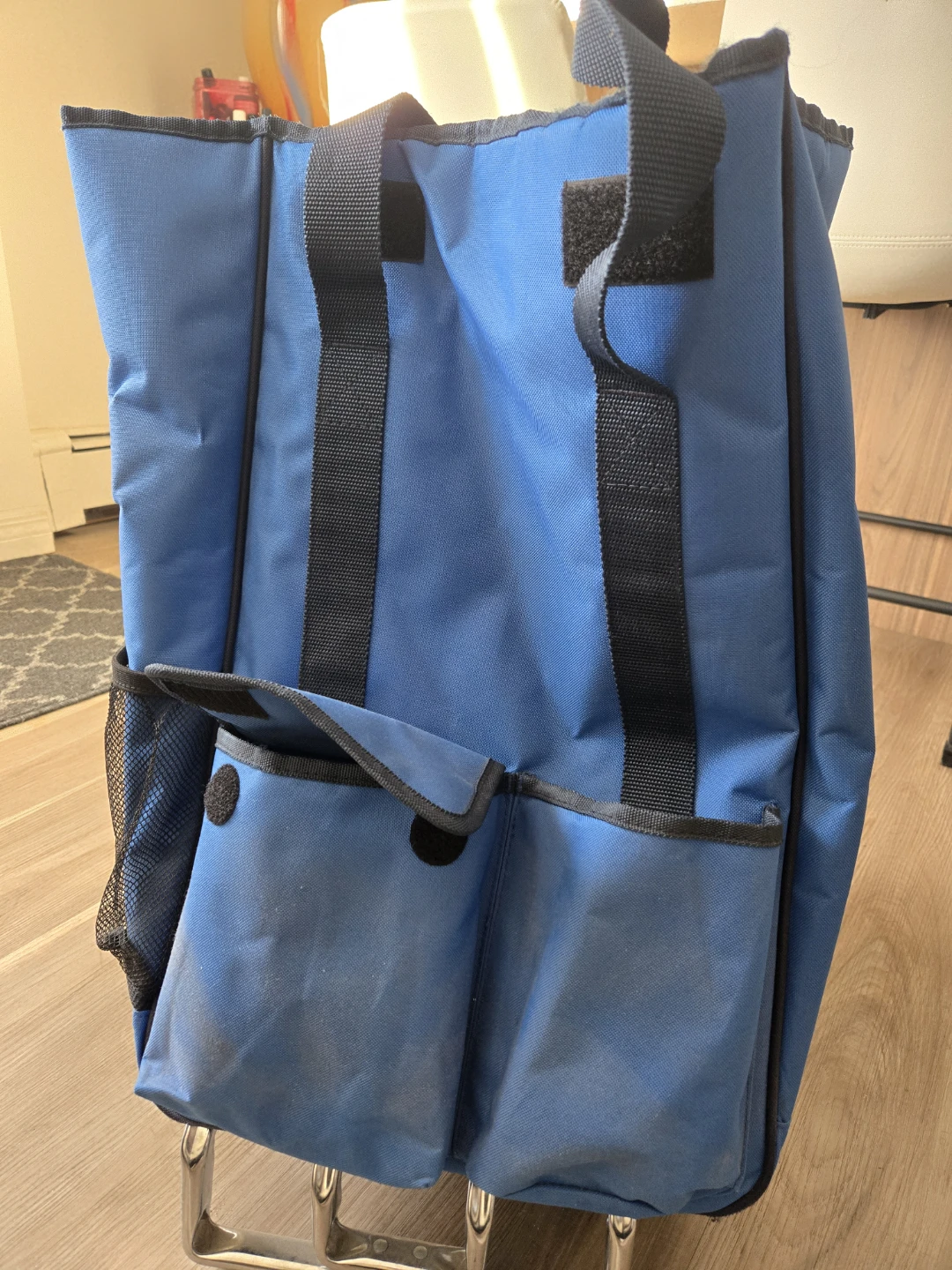 Collapsible Rolling Shopping Tote Bag - photo 3