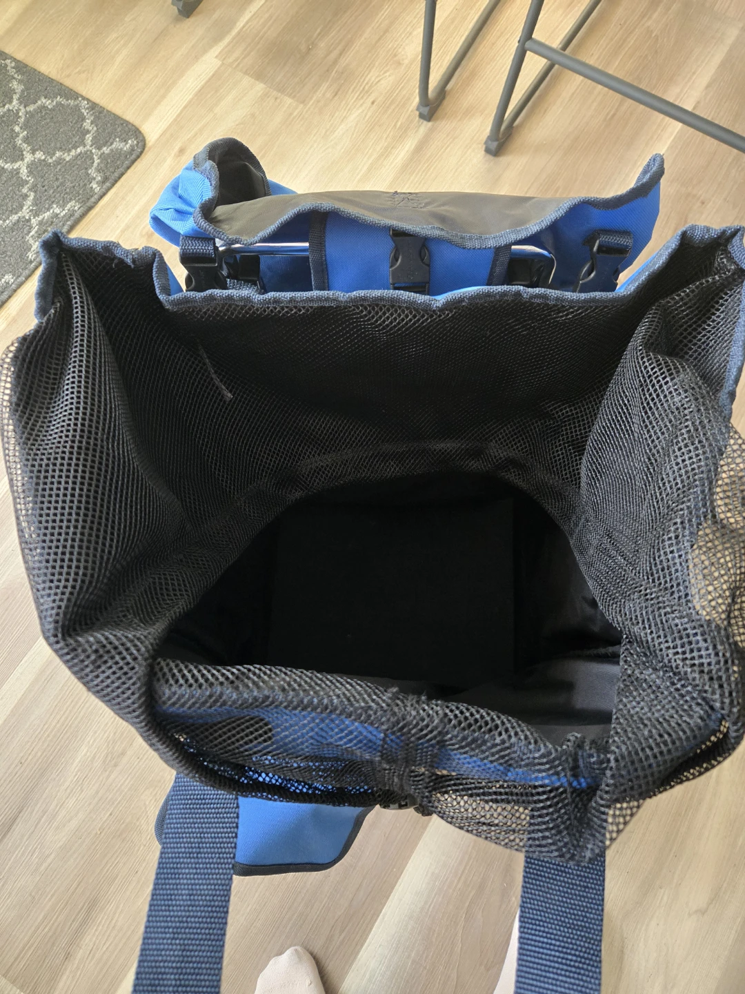 Collapsible Rolling Shopping Tote Bag - photo 4