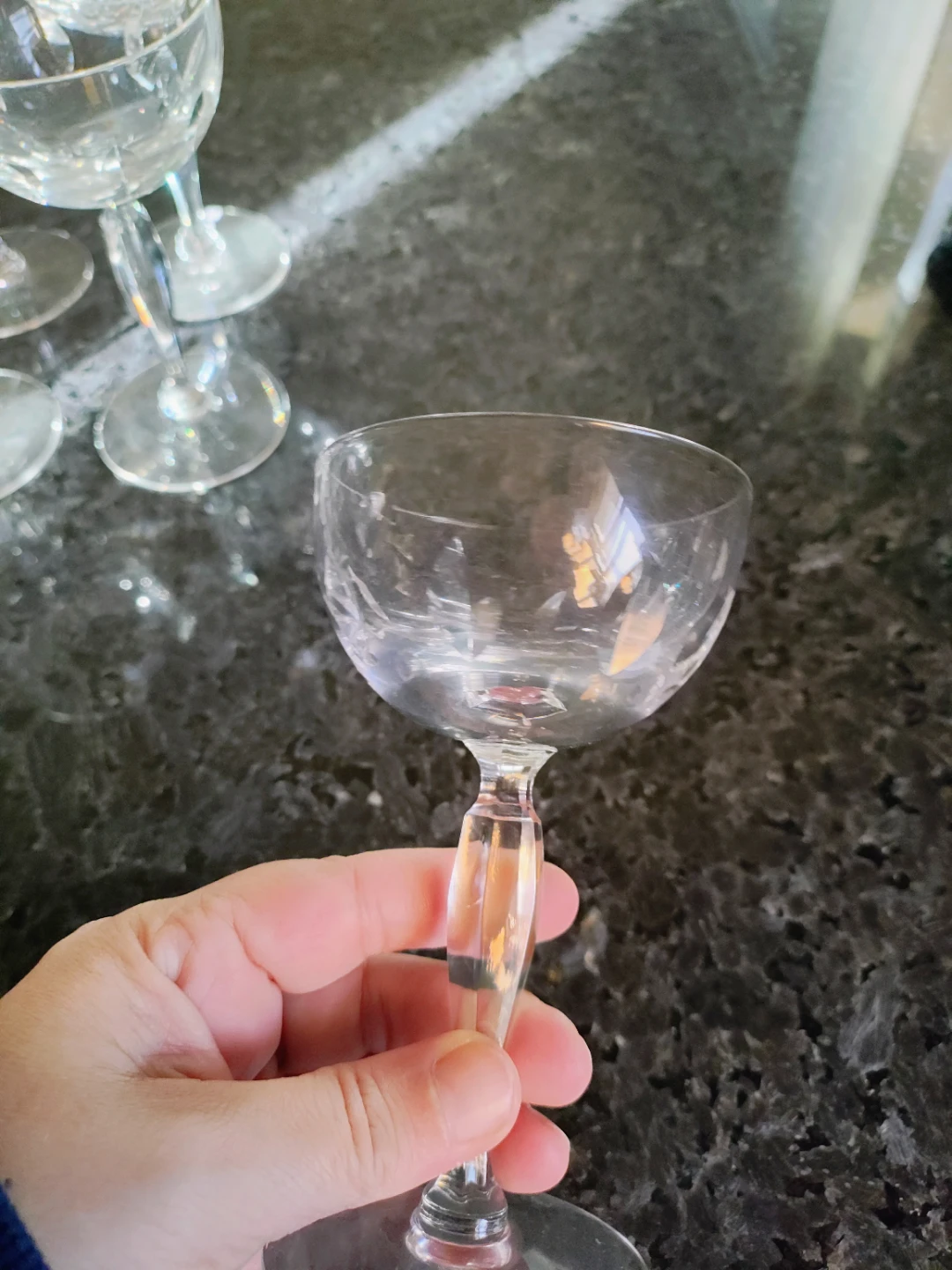 Set of 9 Champagne Glasses - photo 4