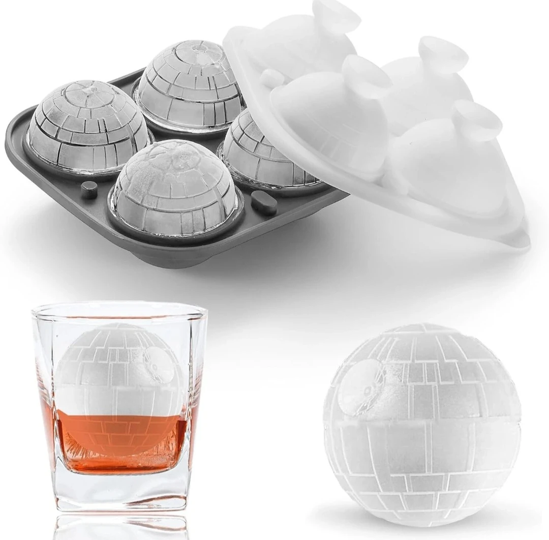 Star Wars Death Star Ice Cube Molds