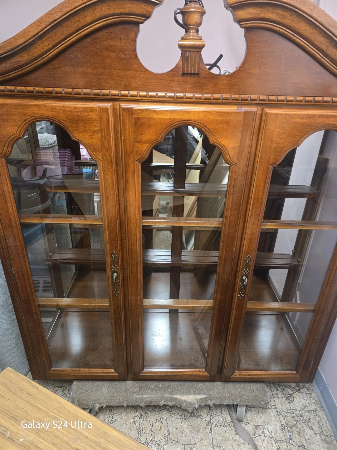 Wooden China Cabinet