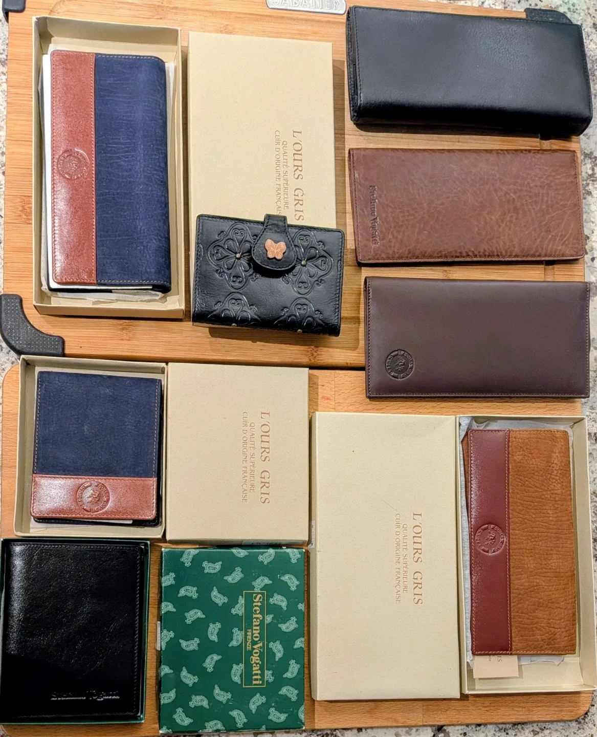 Assorted Wallets: Stefano Vogati & L'Ours Gris