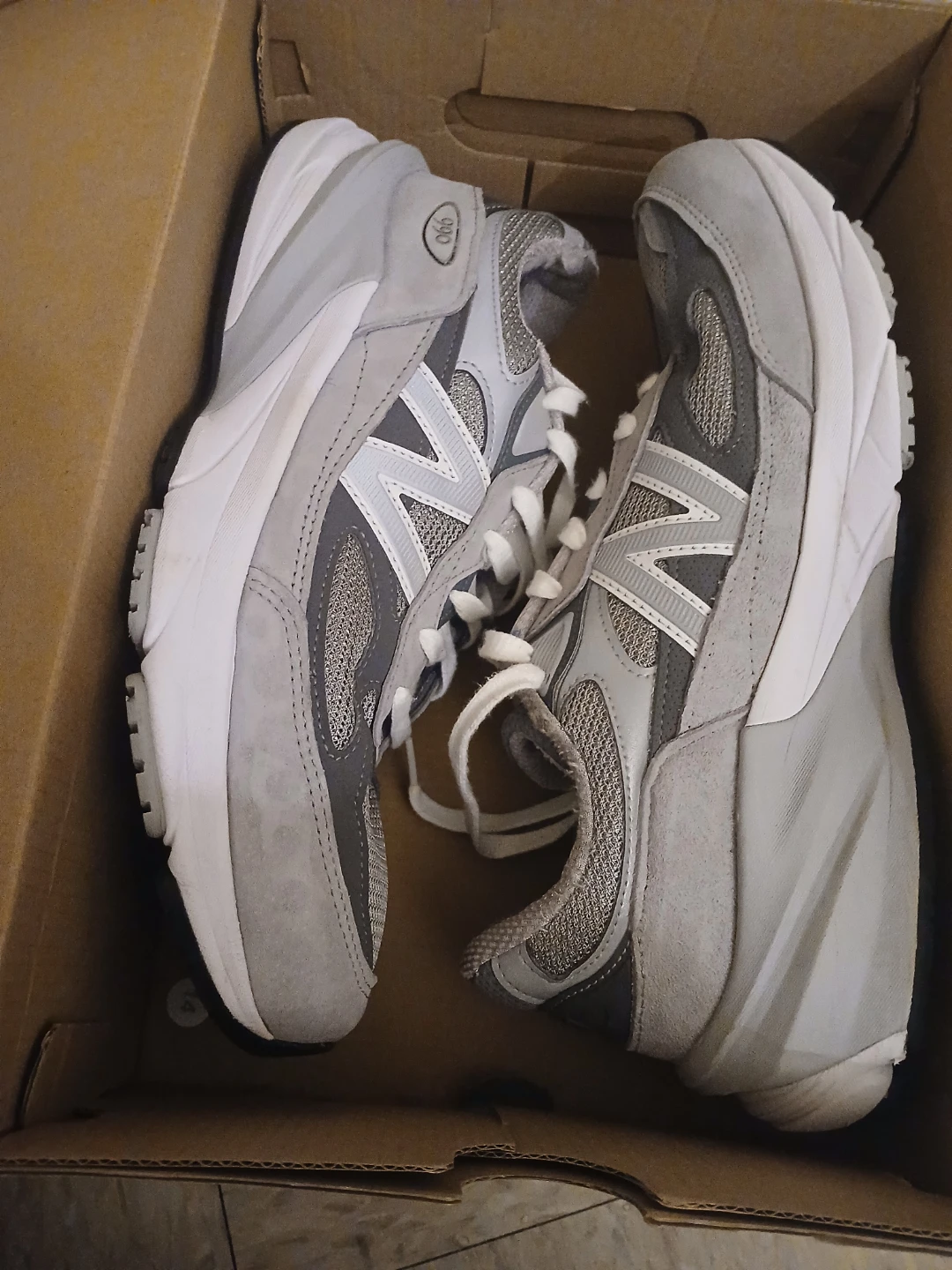 New Balance 990 Grey Sneakers