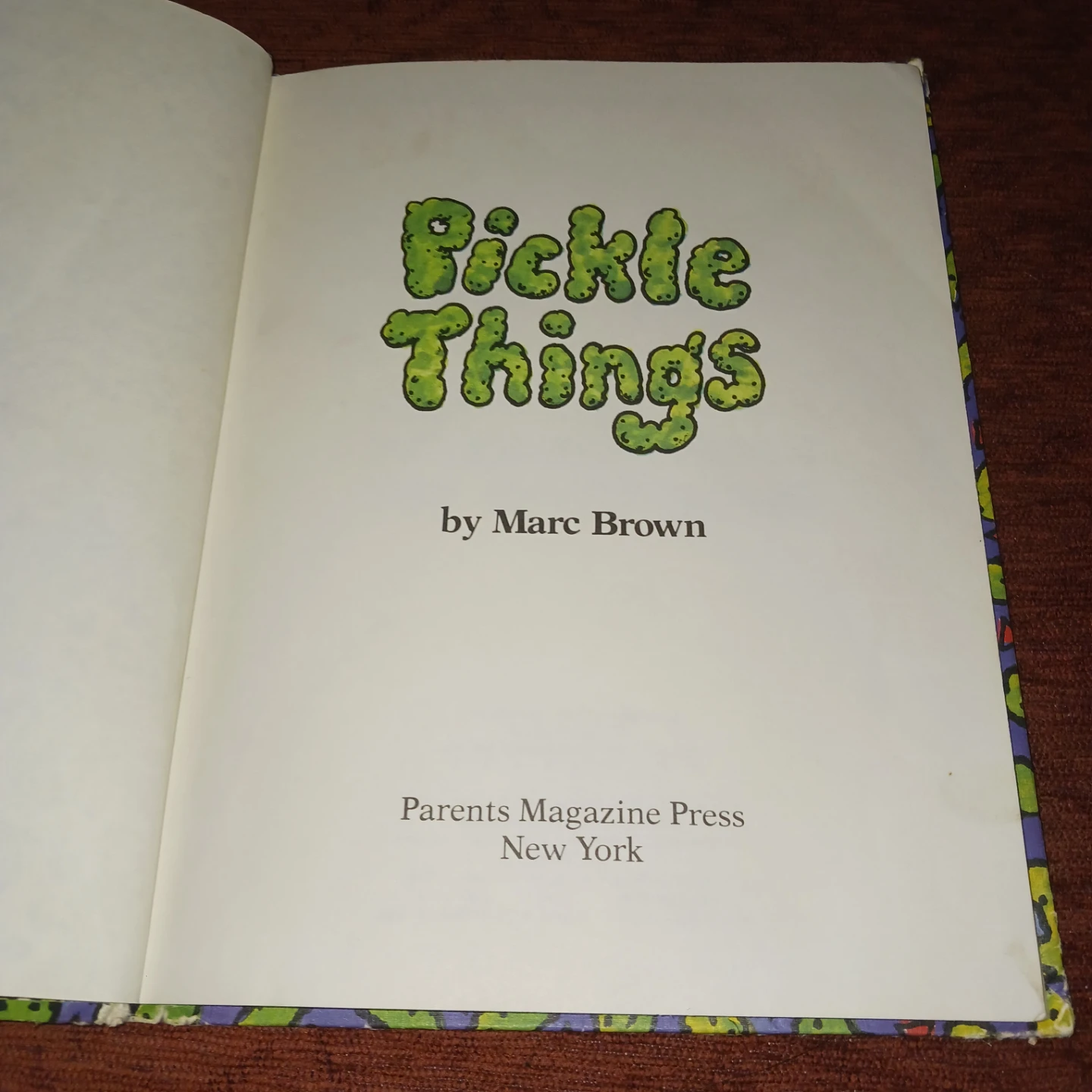 Pickle Things by Marc Brown - photo 3