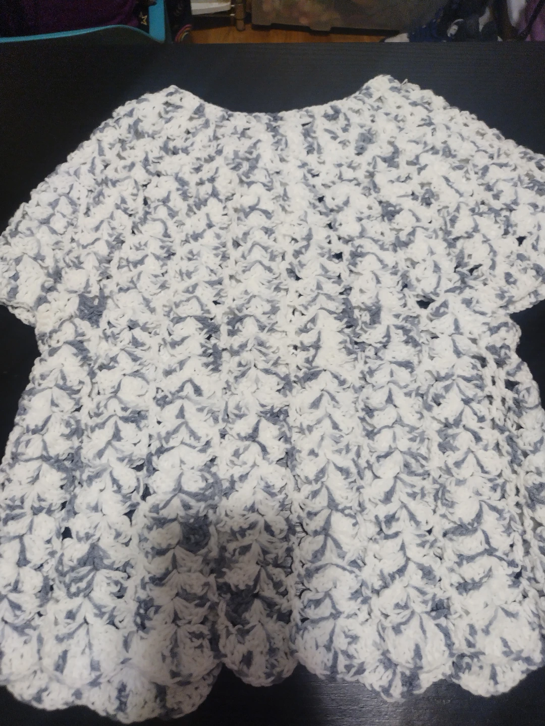 Handmade Crocheted Sweater - photo 2