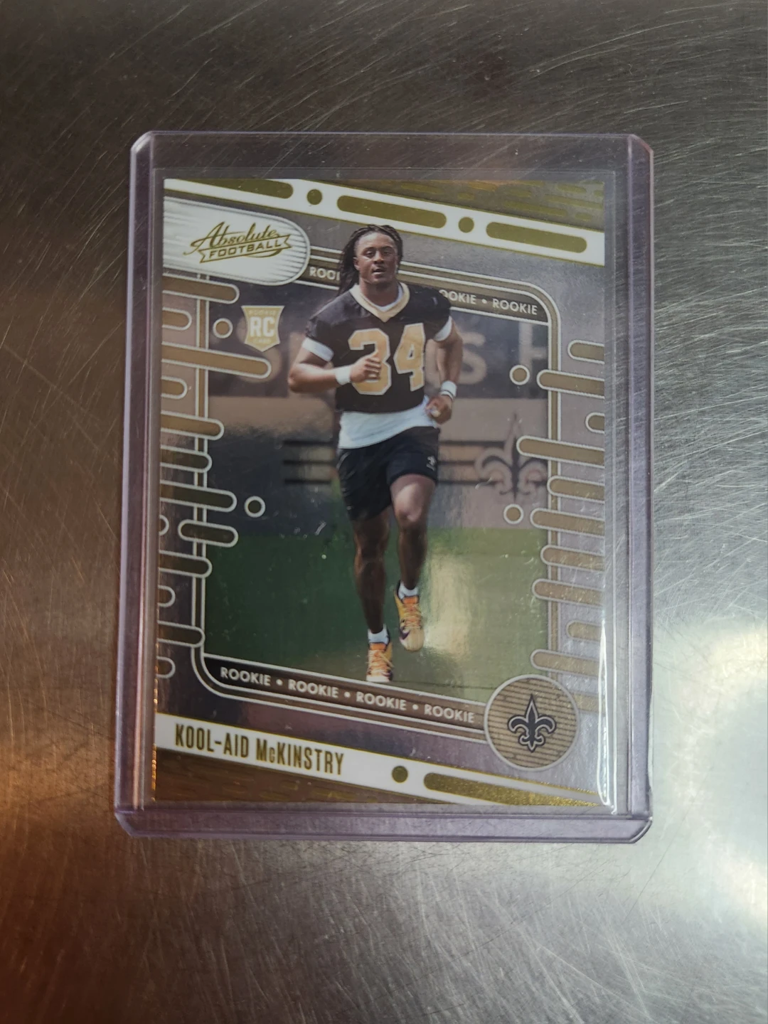 Kool-Aid McKinstry Absolute Football Rookie Card