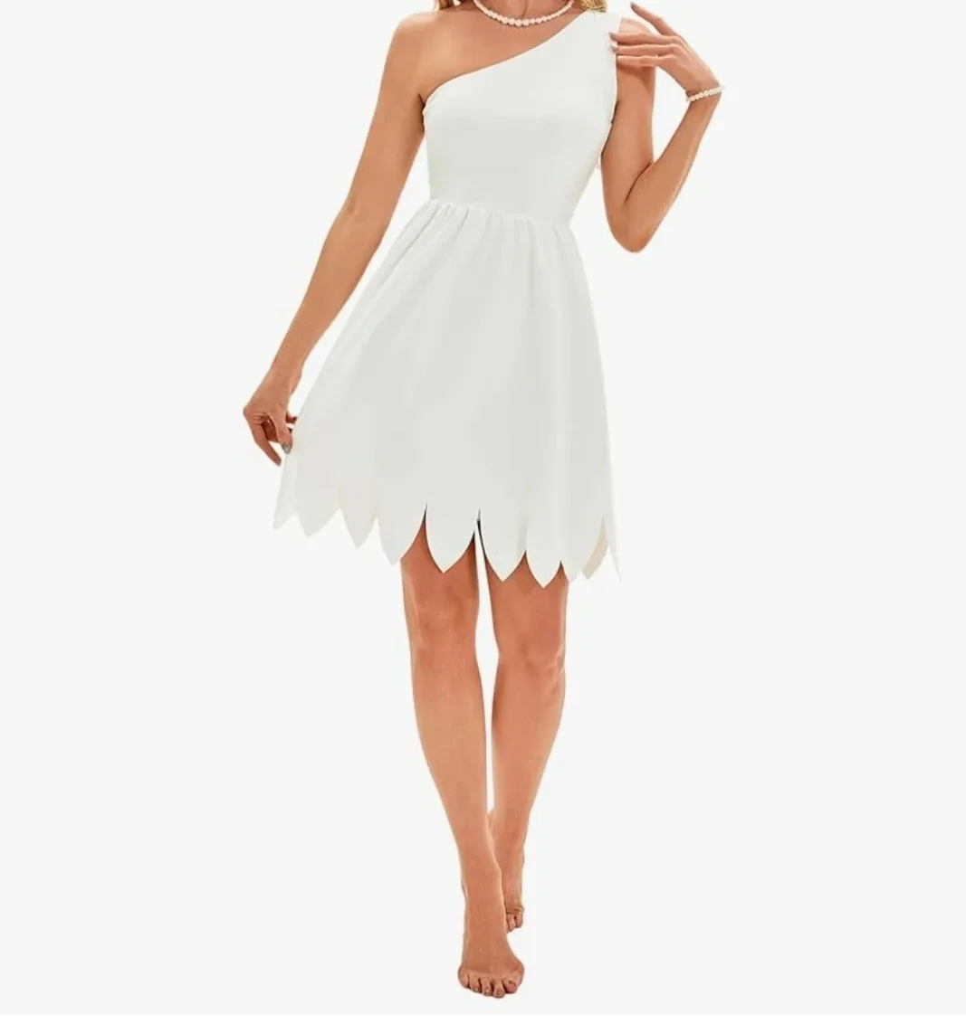 Wilma Flintstone Costume Dress - Size Medium image indicator(4)