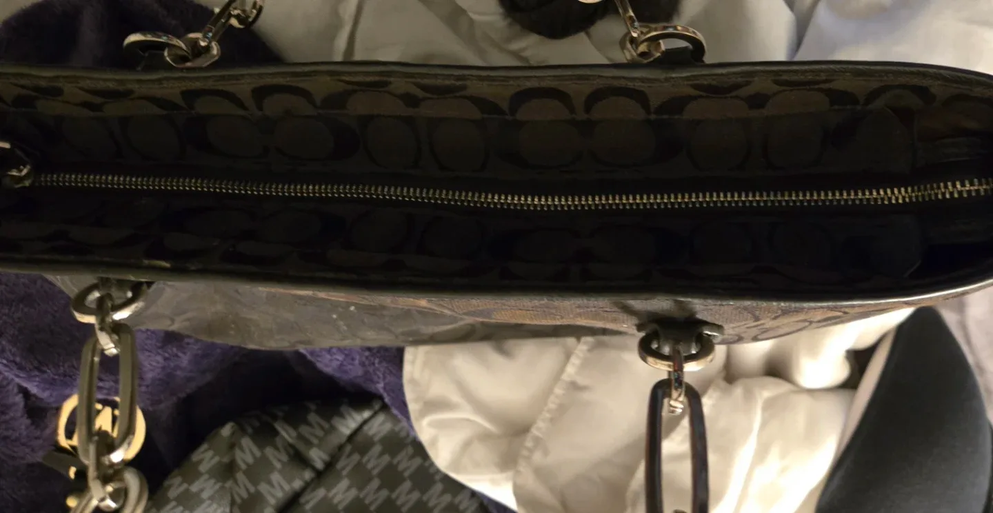 Coach Black Tote Bag