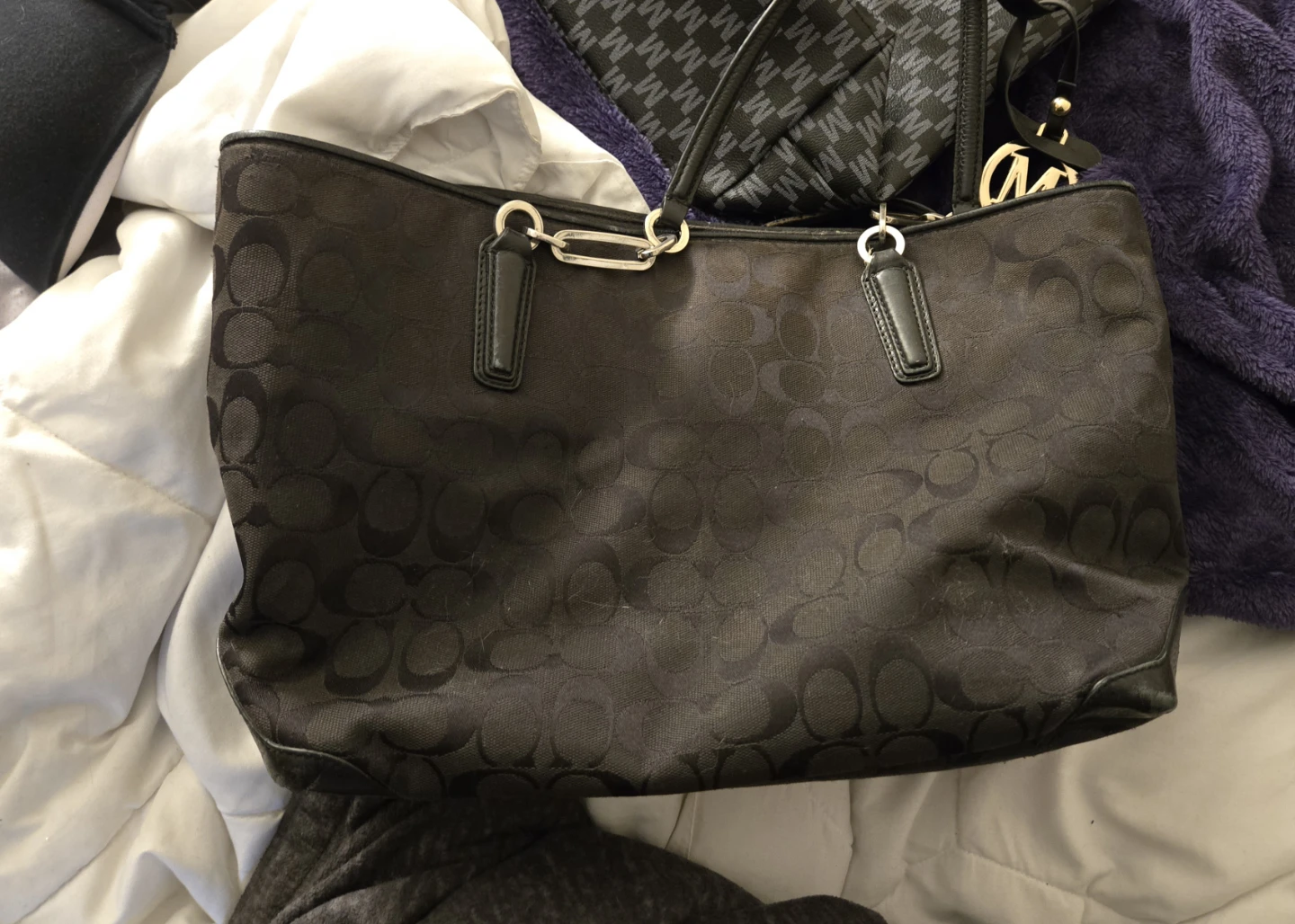 Coach Black Tote Bag - photo 3
