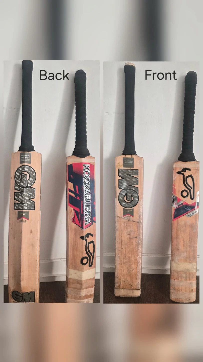 Cricket Bats: GM Icon Limited Edition & Kookaburra Pro Players