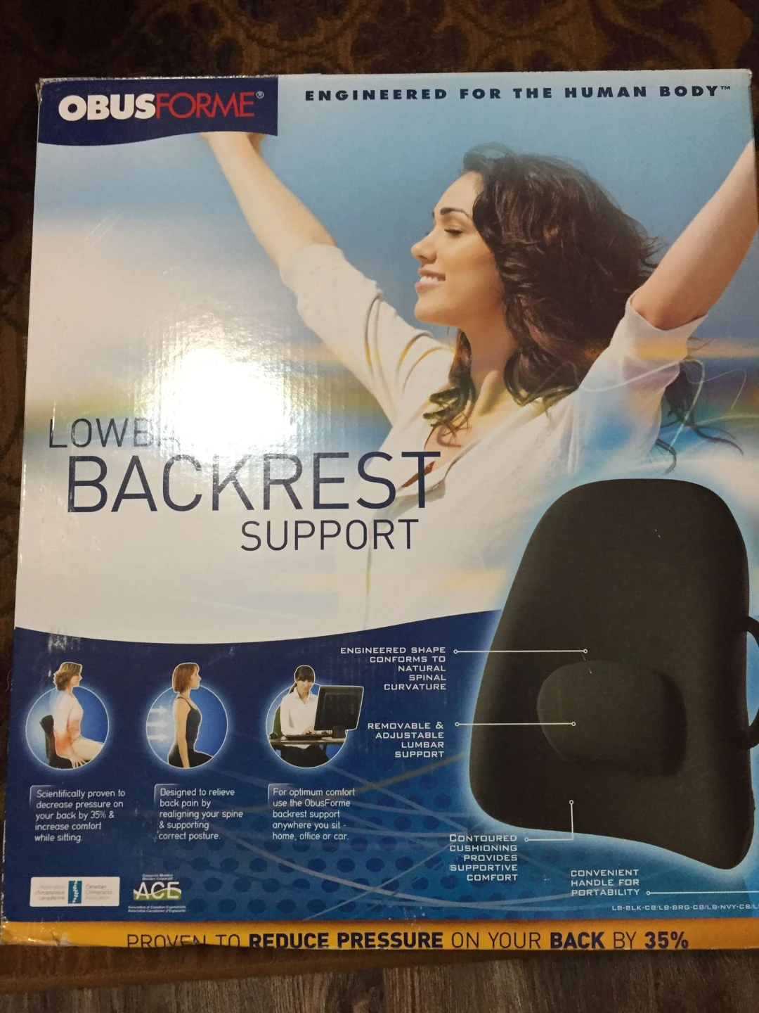 ObusForme Lower Backrest Support