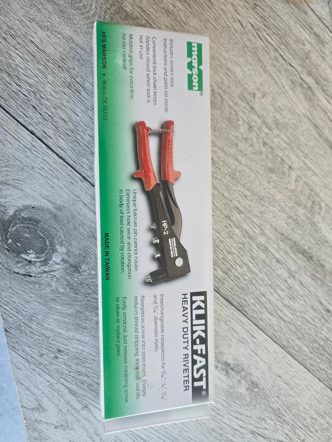 Marson Klik-Fast Heavy Duty Riveter HP-2