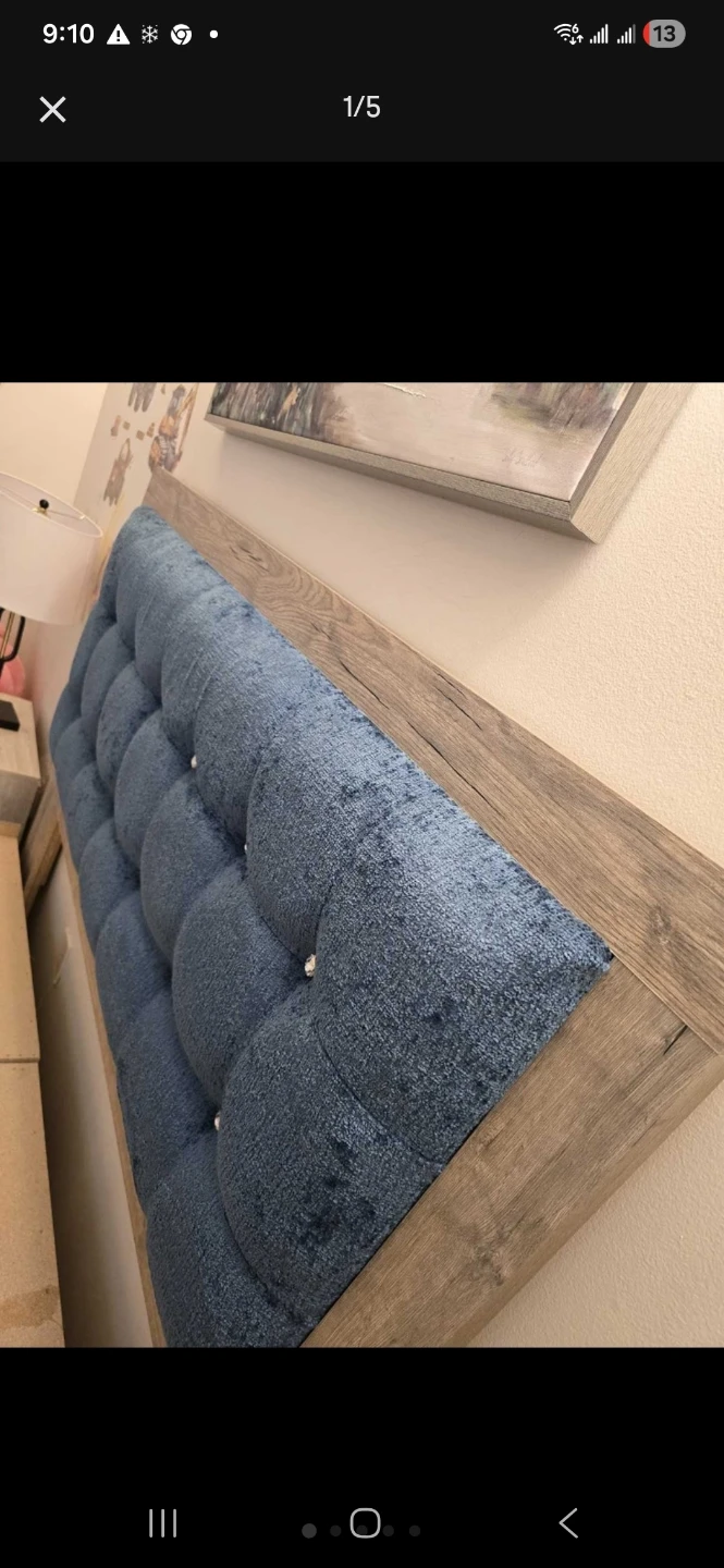 Queen Size Bed Frame with Storage - photo 3