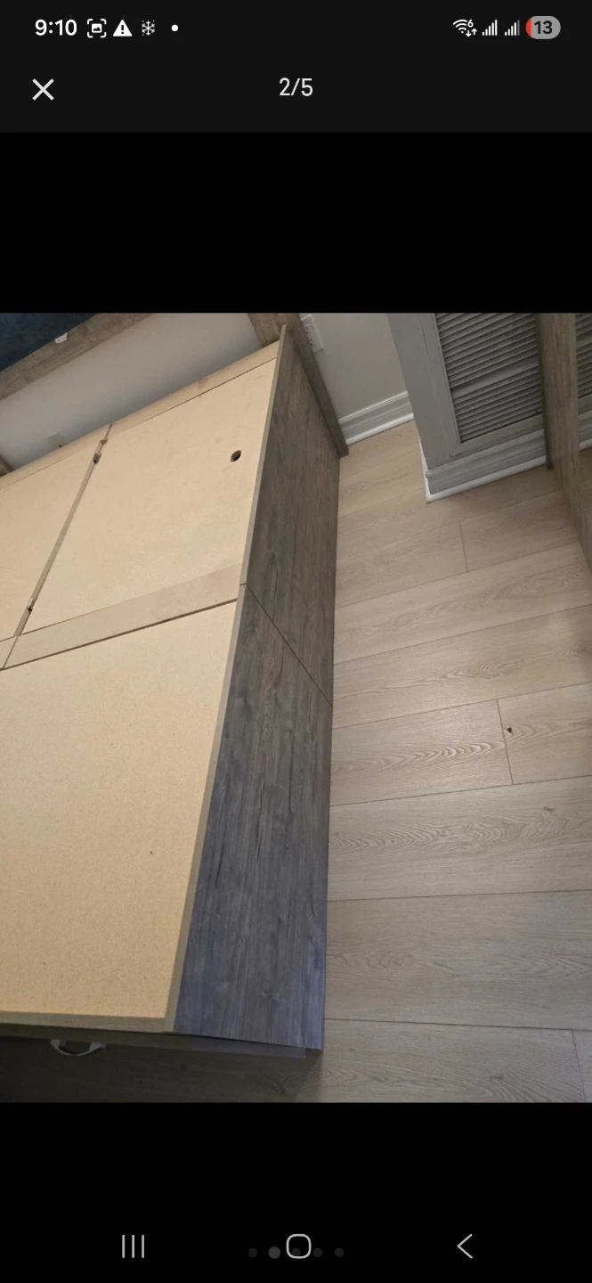 Queen Size Bed Frame with Storage - photo 4