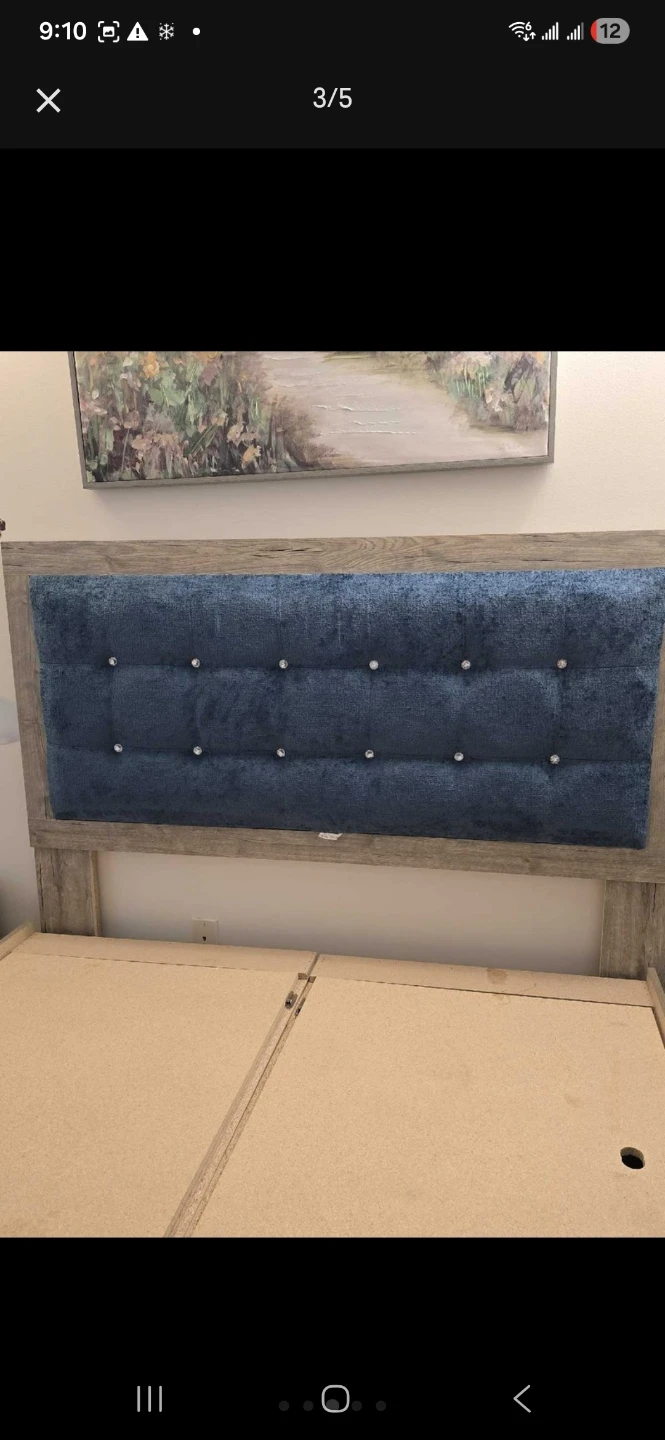 Queen Size Bed Frame with Storage - photo 5