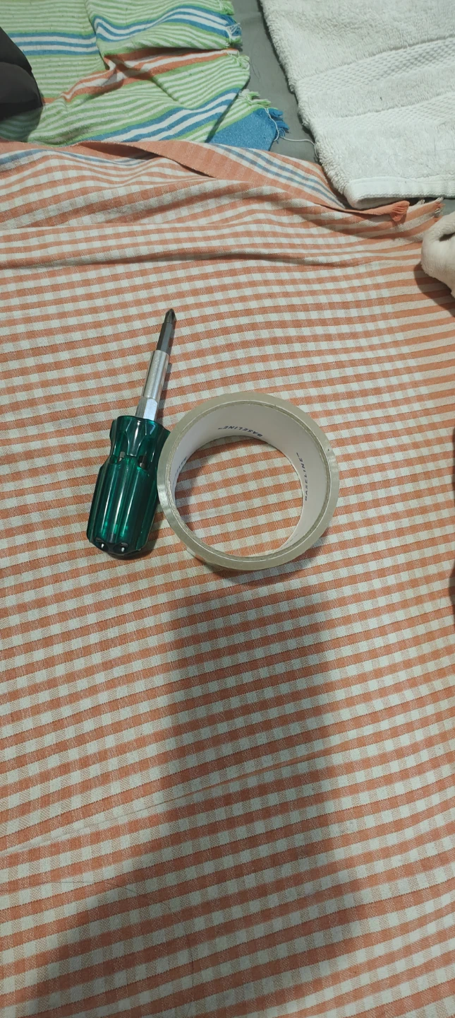 Screwdriver and tape - photo 3