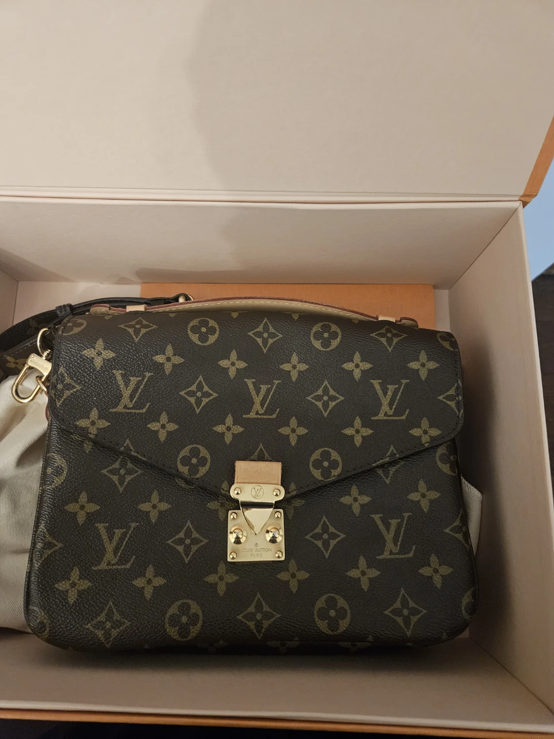 Authentic Louis Vuitton Pochette Métis Handbag