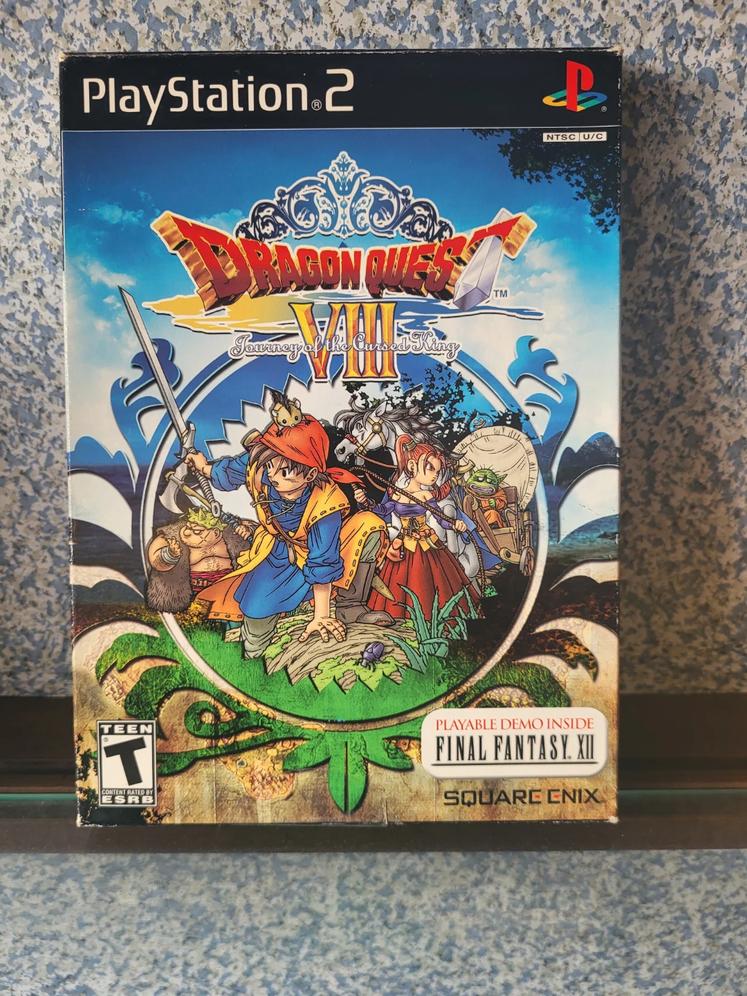 Dragon Quest VIII & Final Fantasy XII PS2 complete