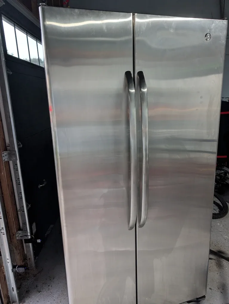 GE Stainless Steel Side-by-Side Refrigerator
