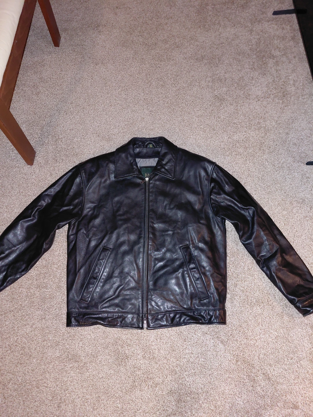 Danier Canada Leather Jacket Size 34