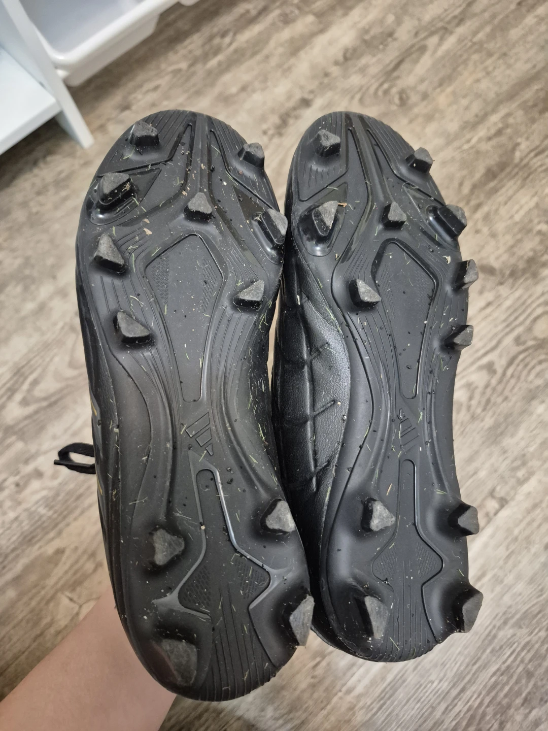 Adidas Black Soccer Cleats - photo 2